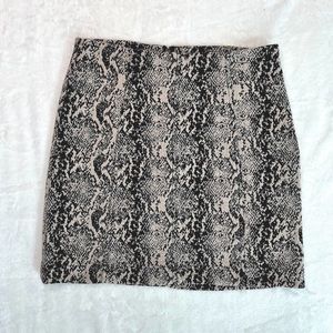 Free People Jacquard Skirt